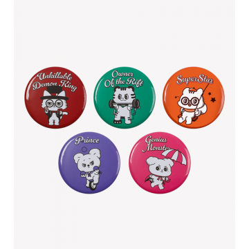 Animal Friends Pin Button - Circus Edition